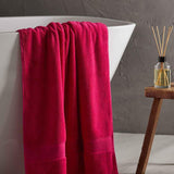 M&S face towels raspberry 2-pack, imported from the UK