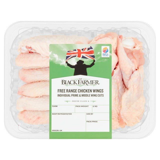 The Black Farmer free-range chicken wings 500g - British product