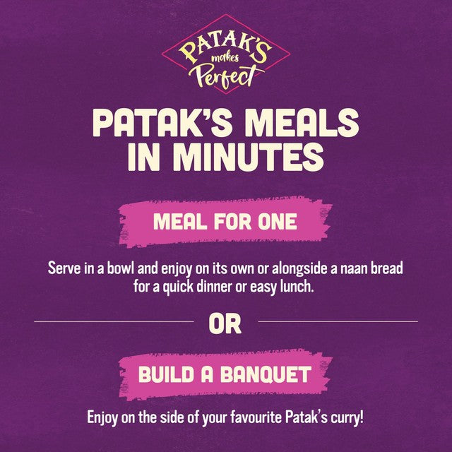Patak's Potato & Cauliflower Curry 270g, imported from the UK