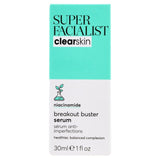 Super Facialist Clear Skin Breakout Buster Face Serum 30ml