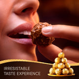 Ferrero Rocher milk chocolate hazelnut pralines in a 24-piece box - British product