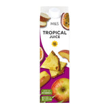 M&S Pressed Tropical Juice Fruit Juice 1L