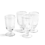 Daylesford Organic Ledbury White Tipped Wine Glasses Set of 4 - British product