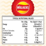 Walkers Crinkles simply salted crisps multipack 5 x 23g (British brand)