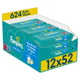 Pampers Baby Wipes Scented 12 Packs 52 Wipes
