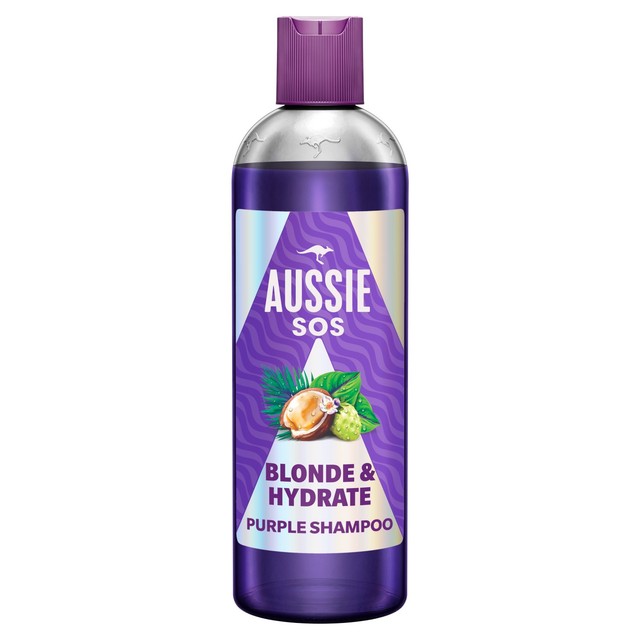 Aussie Blonde & Hydrate purple shampoo 300ml - British product