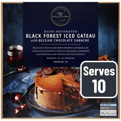 M&S Collection Black Forest Iced Gateau Frozen Dessert 990g