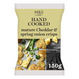 M&S Hand Cooked Cheddar & Spring Onion Crisps 150g