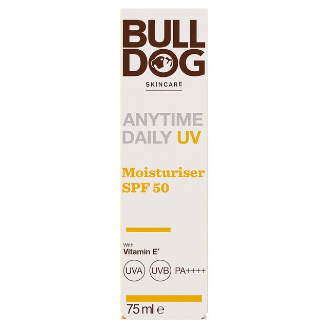 Bulldog SPF 50 moisturiser 75ml - British product