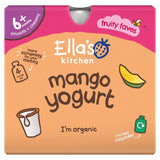 Ella's Kitchen Organic Mango Greek Style Yogurt Baby Food Pouch 4 x 90g