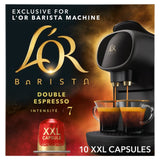 L'OR Double Espresso XXL coffee pods intensity 7 10 pack, UK version