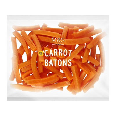 M&S Carrot Batons Vegetable Sides 400g