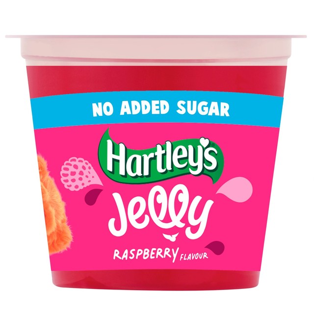 Hartley's No Added Sugar Raspberry Jelly Pot 115g, UK version