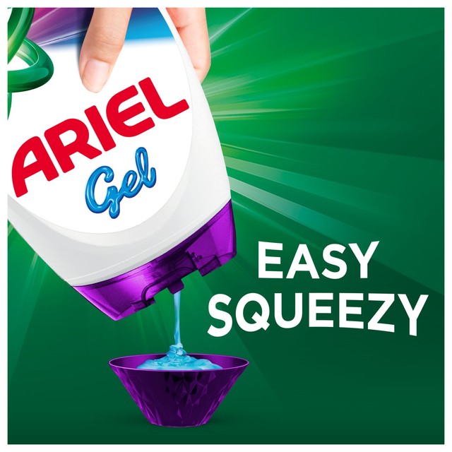 Ariel Colour Washing Liquid Gel Laundry Detergent 1.254L - British product