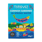 Fish4Ever Cornish Sardines in water 100g - British product