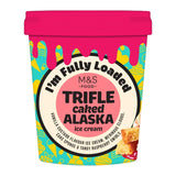 M&S Fully Loaded Trifle Caked Alaska ice cream dessert 500ml, imported from the UK