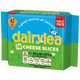 Dairylea Cheese Spread Slices With Added Calcium 16 pack - British product