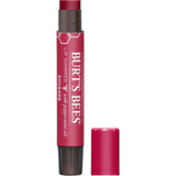 Burt's Bees 100% Natural Origin Moisturising Lip Shimmer, Rhubarb Lip Balm