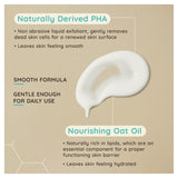 Aveeno Face Calm+Restore gentle PHA exfoliating face cleanser 150ml - British product
