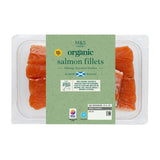 M&S Organic 2 Salmon Fillets 240g