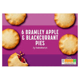 Sainsburys Bramley Apple Blackcurrant Pies x6