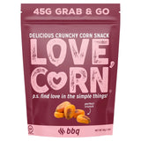 Love Corn BBQ crunchy corn snack 45g, UK version