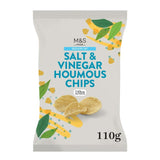 M&S Salt & Vinegar Houmous Chips Snack 110g
