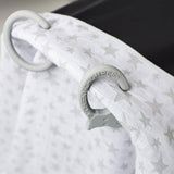 Cheeky Chompers 6 in 1 Multi Muslin Silver Stars
