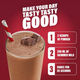 SlimFast chocolate meal shake powder 375g (British brand)