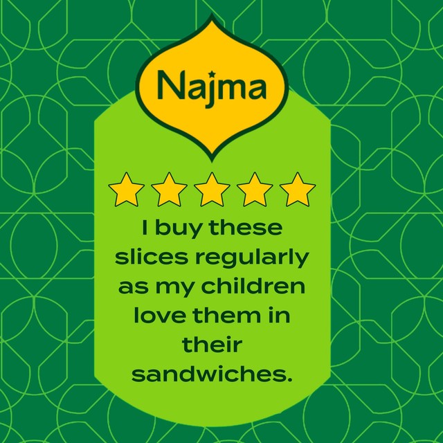 Najma Bear Turkey Slices 90g, imported from the UK