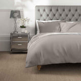 M&S Comfortably Cool Lyocell Rich Duvet Cover, King Size (5 ft), Dark Grey
