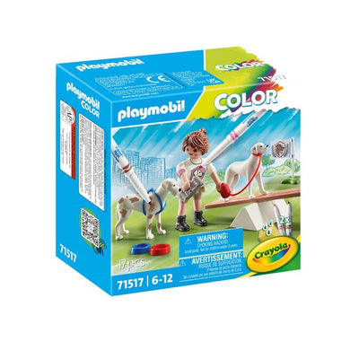 Playmobil 71517 Color Dog Training Playset