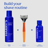 Harry's Truman razor and blade set orange, UK version