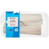 Ocado MSC Cod Fillets Skin-On & Boneless