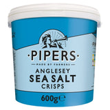 Pipers Anglesey Sea Salt Crisps 600g, imported from the UK