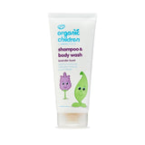 Green People Organic Children Shampoo and Body Wash Lavender Burst 200ml