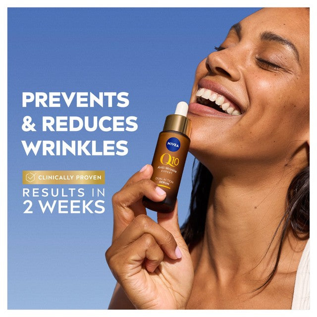 Nivea Q10 Power Expert Dual Action Serum 30ml, imported from the UK