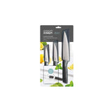 Joseph Joseph Duo Opal 3pc Kitchen Knife Set