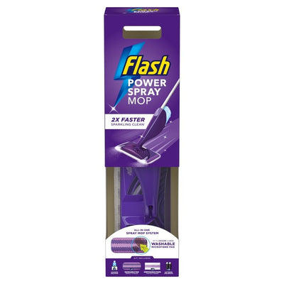 Flash Power Mop Washable Starter Kit All-In-One Mopping System