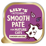Lily's Kitchen Mature Smooth Chicken & Cod Pate Cat Food 85g