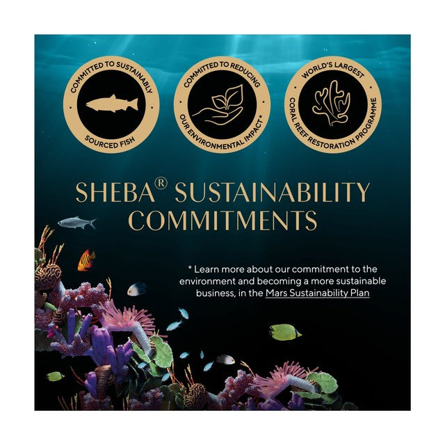 Sheba Fresh & Fine Wet Cat Food Pouches Fish Collection in Gravy