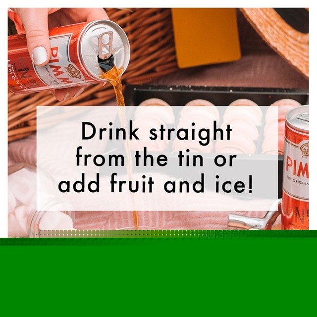 Pimm's No. 1 Cup & Lemonade canned alcoholic beverage 250ml, imported from the UK
