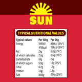 SunBites sweet chilli multigrain snacks 6 pack (British brand)