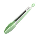 Taylor's Eye Witness Stainless Steel Tongs Green Kitchen Tongs 23cm