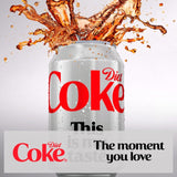 Coca-Cola Diet Coke 4 x 330ml - British product