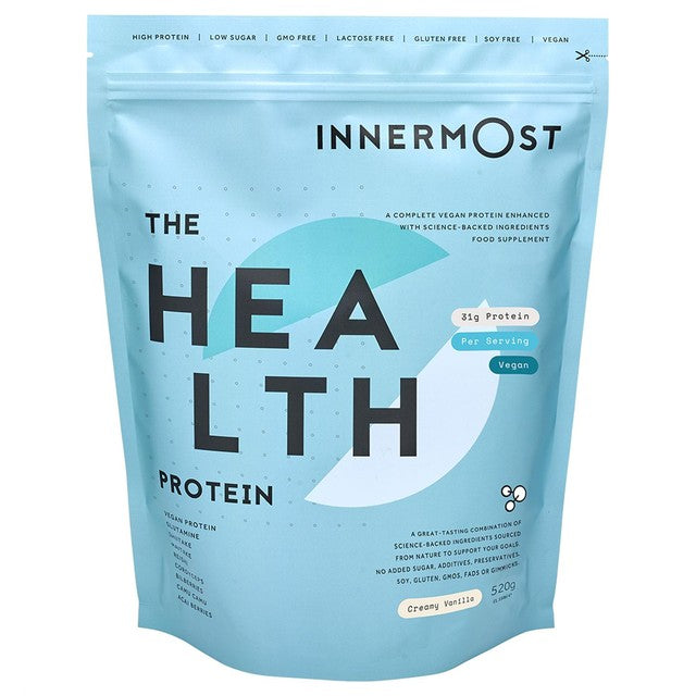 Innermost vanilla vegan protein powder 520g, UK version
