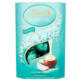 Lindt Lindor coconut chocolate truffles 200g, UK version