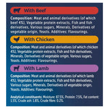 Felix wet cat food Chicken, Beef & Lamb 6 x 48g - British product