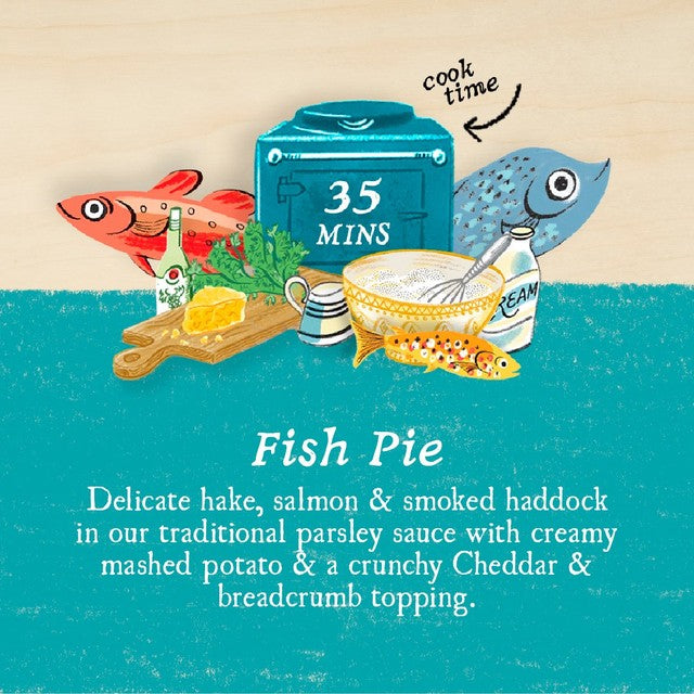 Charlie Bigham's fish pie 655g, UK version