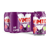 Vimto Fizzy Mixed Fruit Carbonated Drink 6 x 330ml